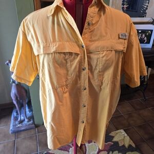 Columbia vented button up Sz XL